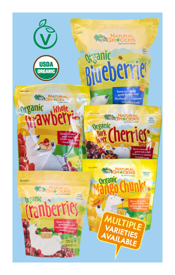 Natural Grocers Brand Organic Frozen Fruit