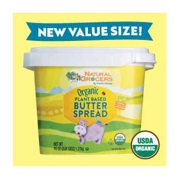 Natural Grocers Brand Organic Plant-Based Butter