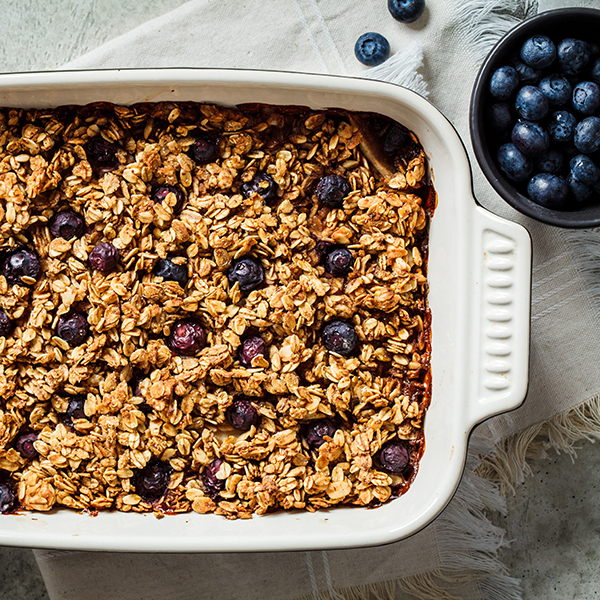 Blueberry Baked Oatmeal