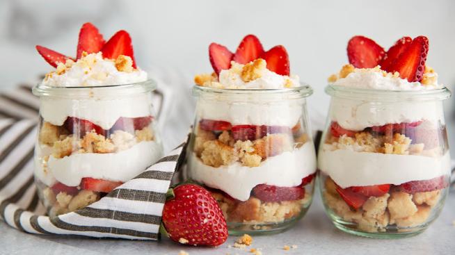 Strawberry Shortcake Parfaits